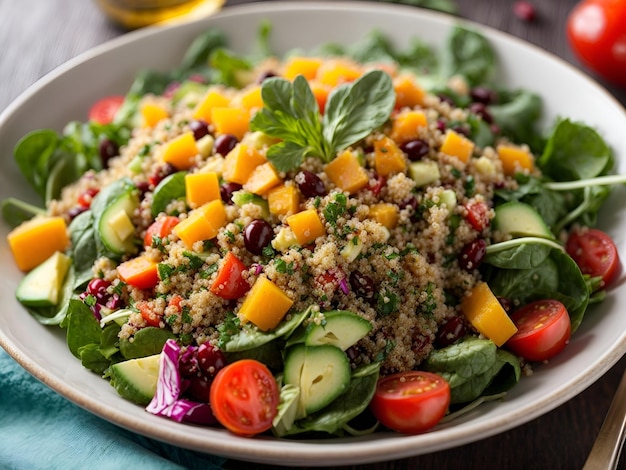 Photo this salad is packed with nutrients and flavor and it's the perfect meal for any time of day