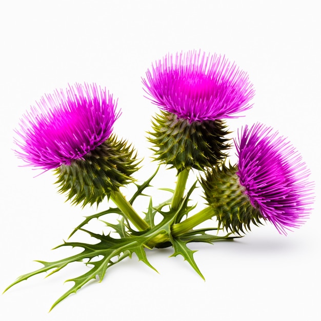 Photo thistle flower free