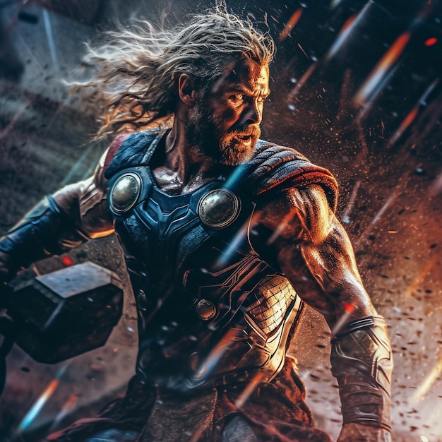 thor marvel epic illustration