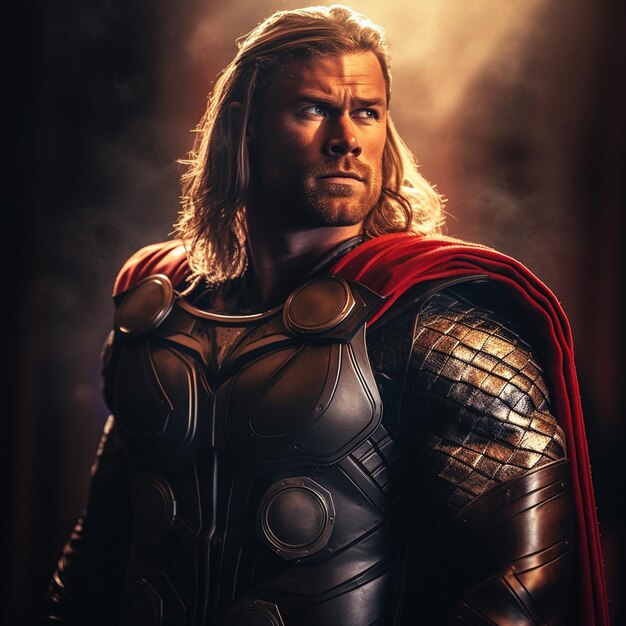 Foto thor marvel epische illustratie