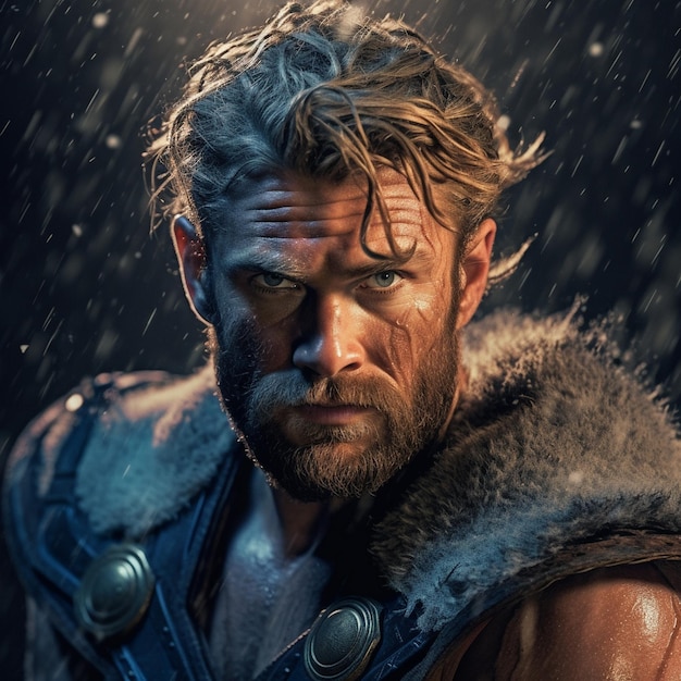 Foto thor marvel epische illustratie