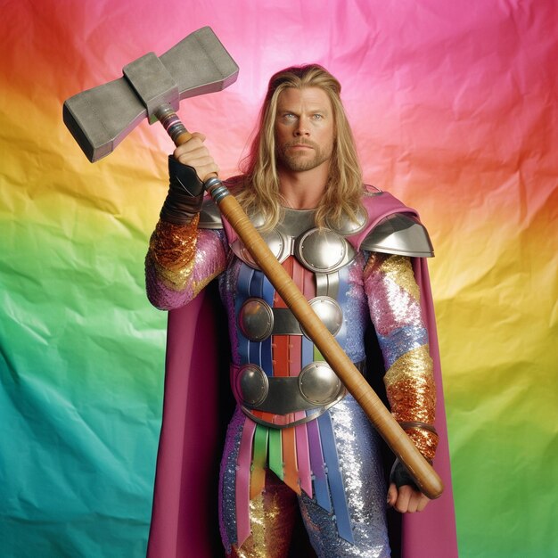 thor marvel epische illustratie