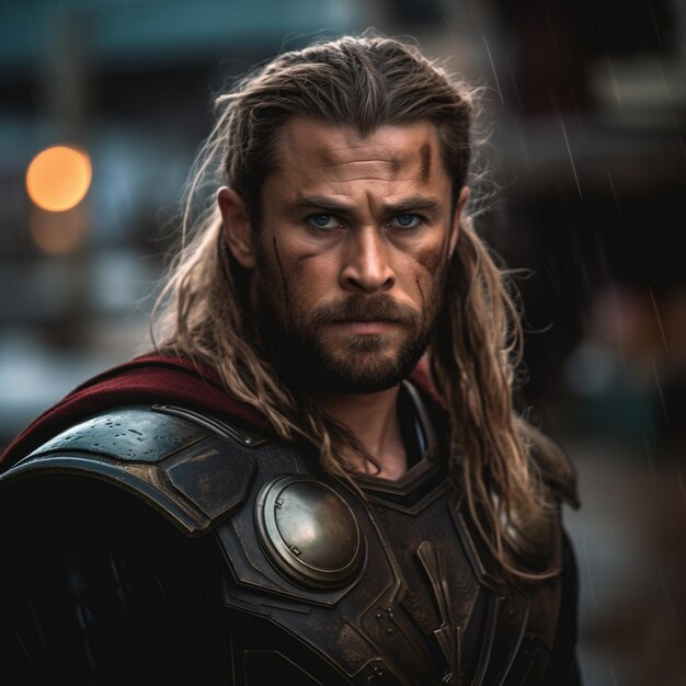 Foto thor marvel epische illustratie