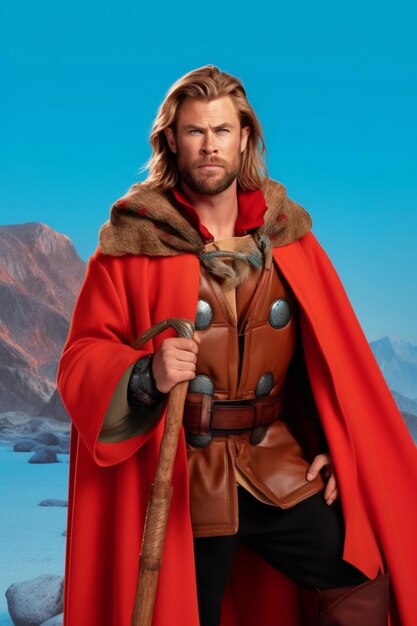 Foto thor marvel epische illustratie