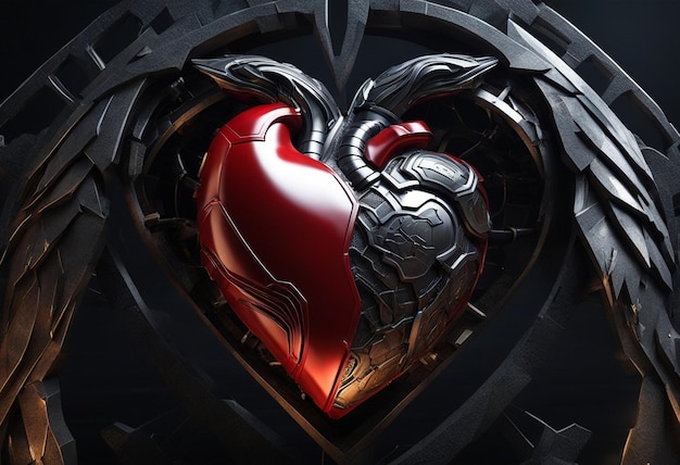 thor themed human heart