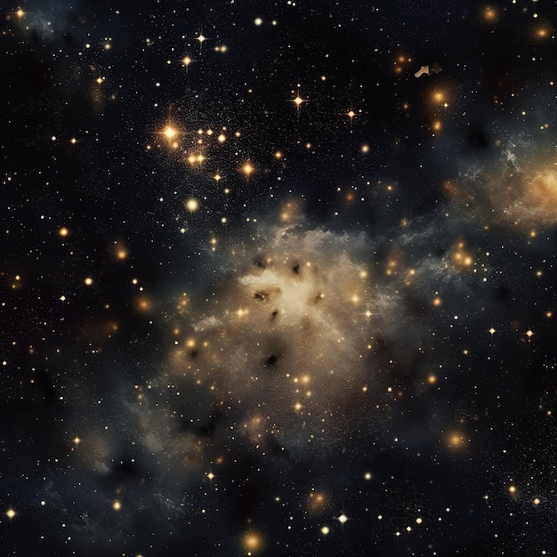 Photo thoudands of stars in space background