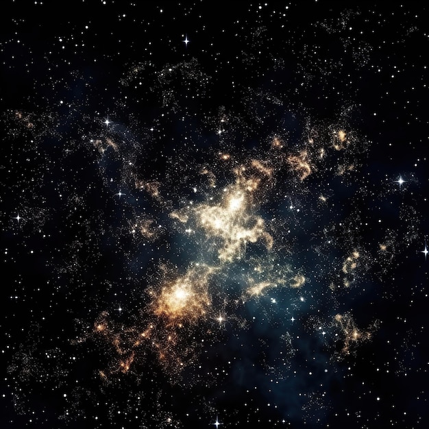 thoudands of stars in space background