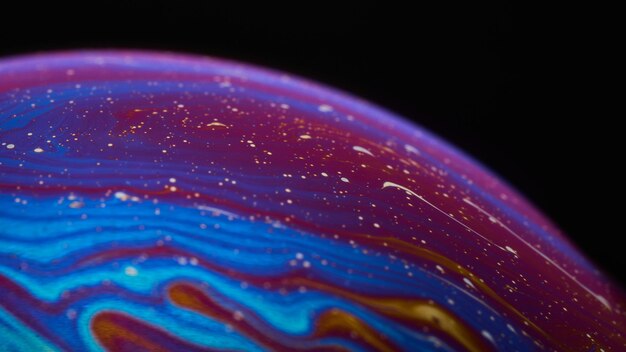 Thousands of colors and shapes in a giant bubble