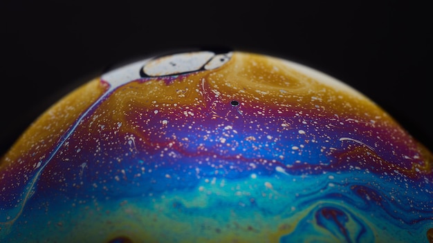 Thousands of colors and shapes in a giant bubble