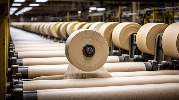 Thread weave textile mill