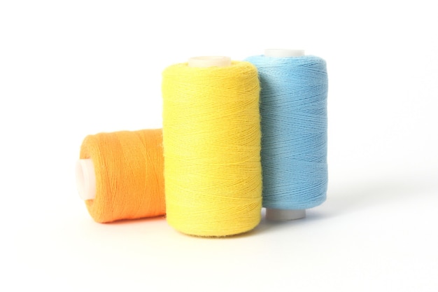 Threads for sewing and needlework closeup sewing accessories