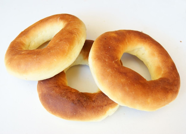 Photo three bagels