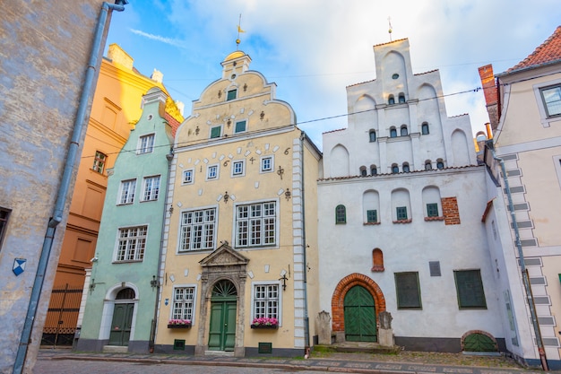 Three Brothers Houses in Riga