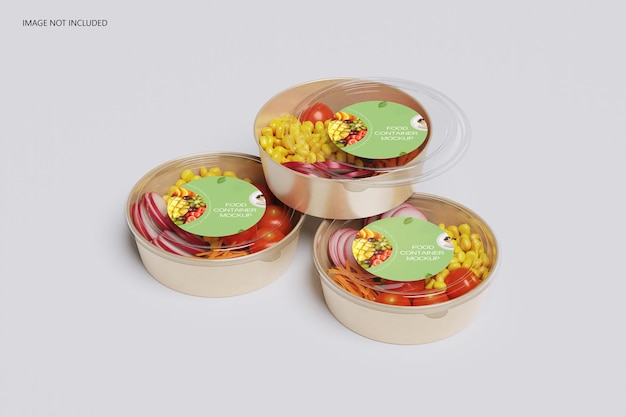 three containers of corn and corn are shown with a green label