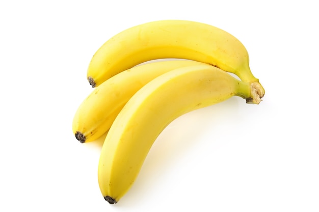 Три свежих банана