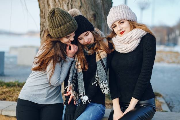 Three girls