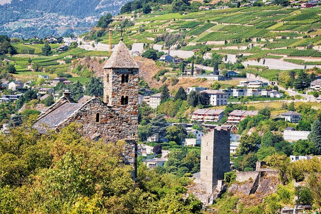 Часовня трех святых Сиона, кантон Вале, Швейцария.