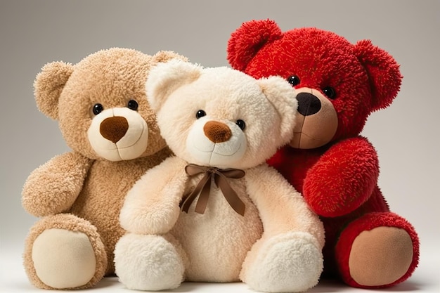 3 teddy bears clearance