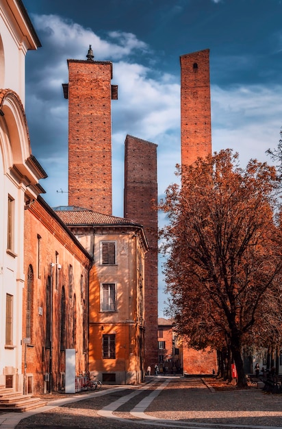 The three towers of Pavia