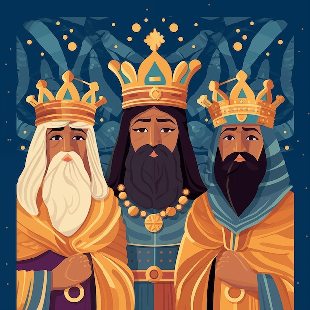 Photo three wise men