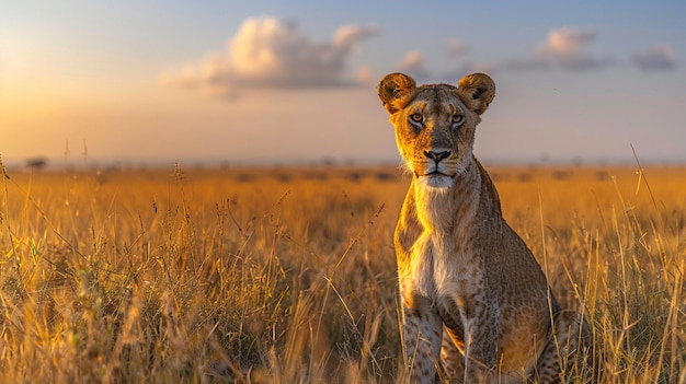 Photo a thrilling safari adventure background