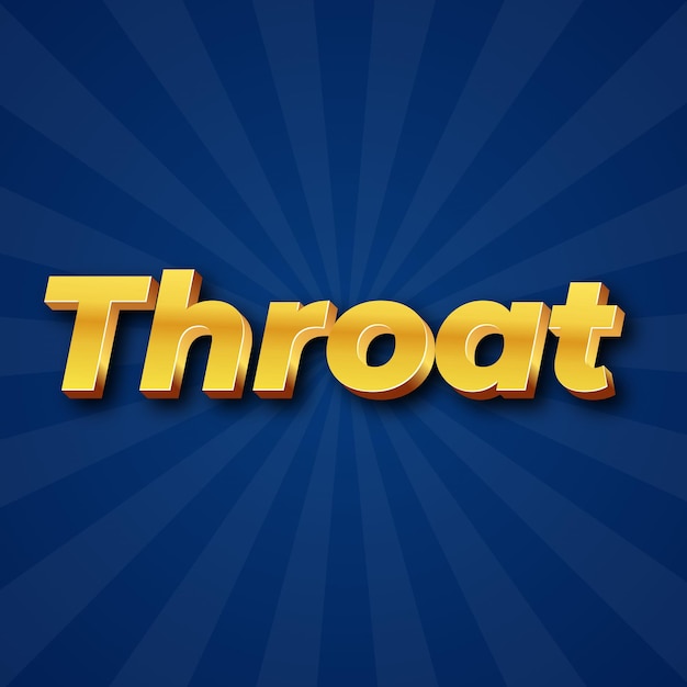 Throat Text effect Gold JPG attractive background card photo