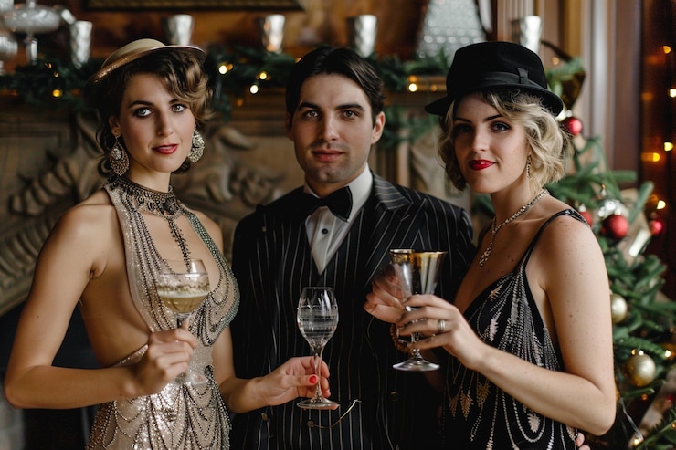 Photo roaring twentiesのホリデー・ガラを開催し ゲストはジェネレーティブ・アイ