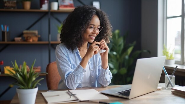 Thuis werken stelt me in staat om flexibel te werken