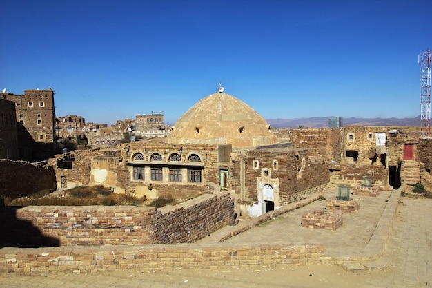 Thuladorp in bergen Yemen