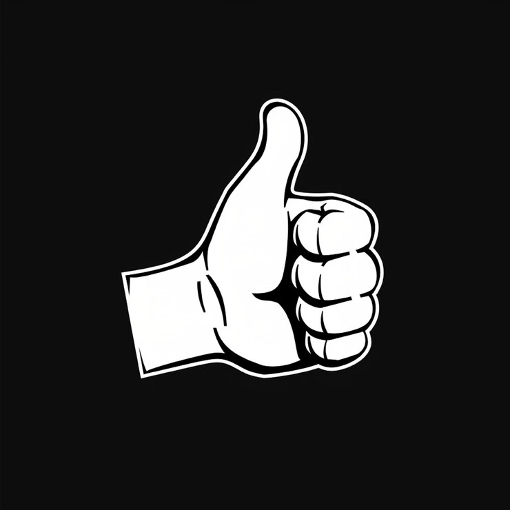 Photo thumbs up icon