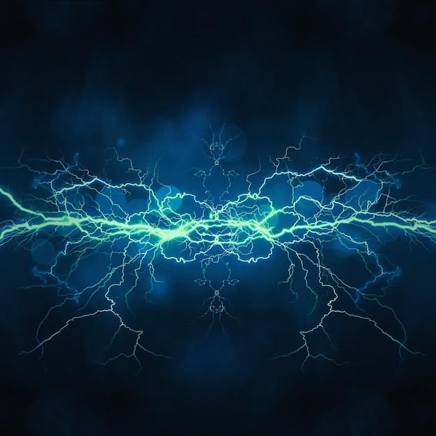 Photo thunder bolt industrial and science abstract backgrounds