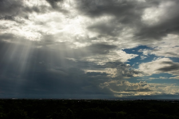 Thunder storm sky Rain clouds xA