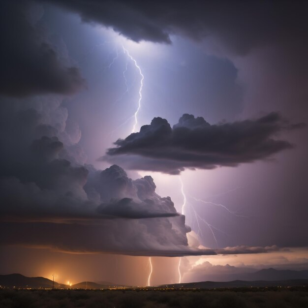 Photo thunderstorms