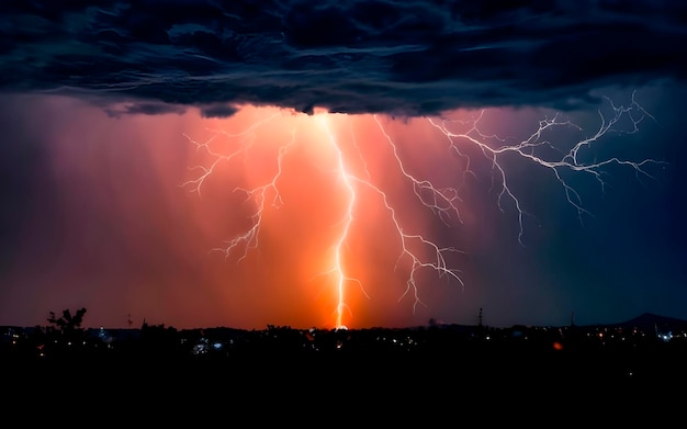 Photo thunderstorms