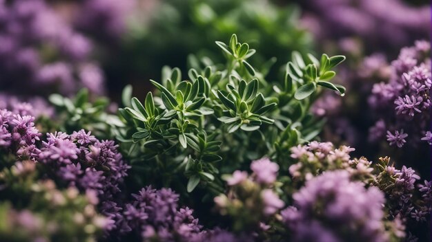 Foto thyme ingredient style food photography colori vivaci