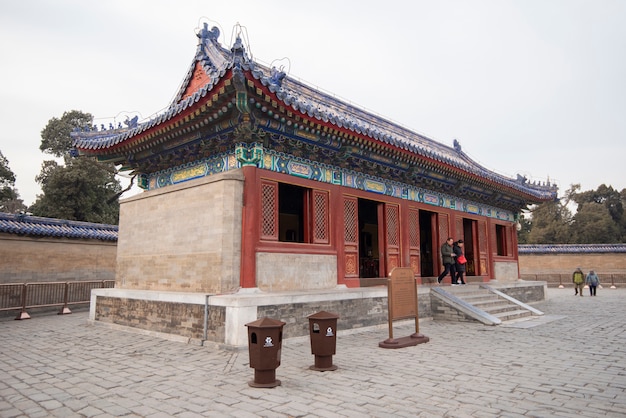 Parco di tiantan a pechino, cina