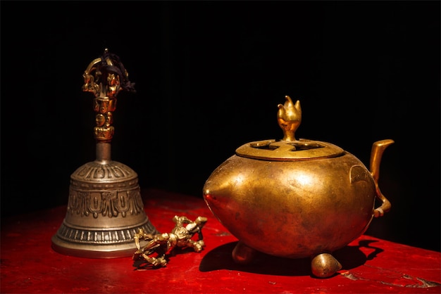 Tibetan Buddhist still life