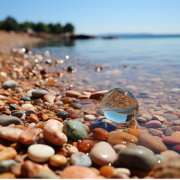 Tidal Treasures Beach Landscape Photo