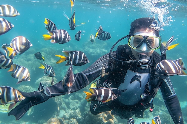 Foto tesori delle maree nuoto e sport acquatici