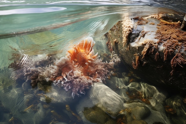 Tidal Treasures Unveiled海の動物の写真撮影