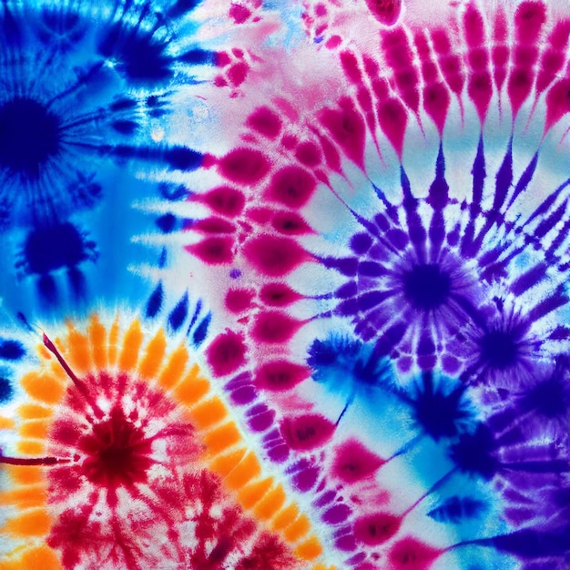 Premium Photo | Tie dye background hippie colorful shirt wallpaper