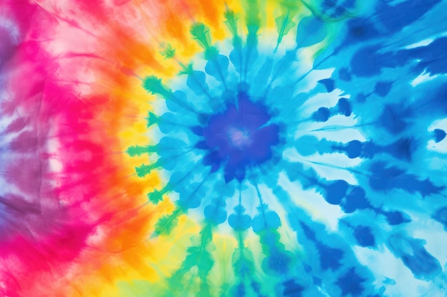 Photo tie dye background illustration ai generativexa