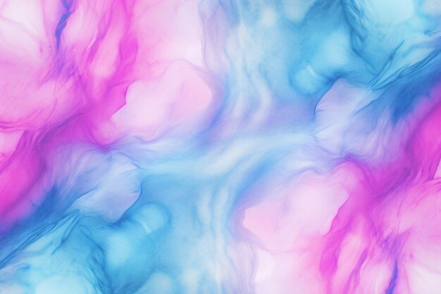 Foto tie dye blauw roze abstracte achtergrond