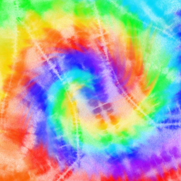 Tie Dye colorful background Watercolor paint background