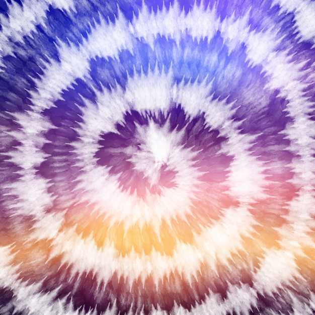 Tie dye colorful white watercolor background.