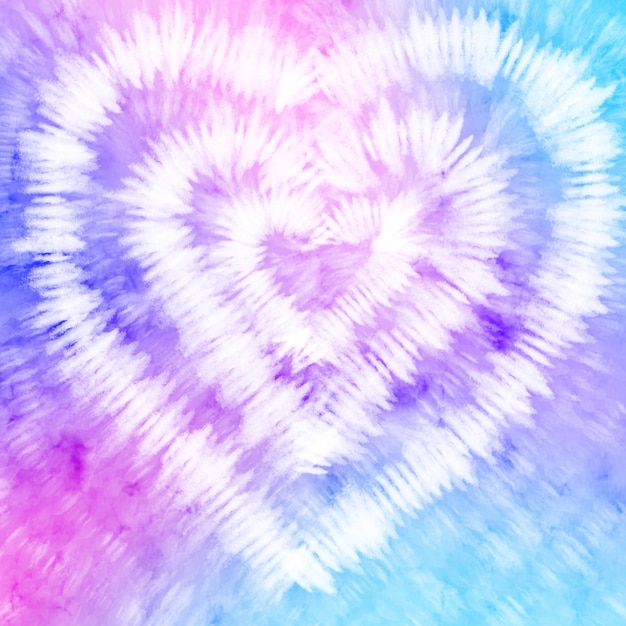 Tie dye colorful white watercolor background.