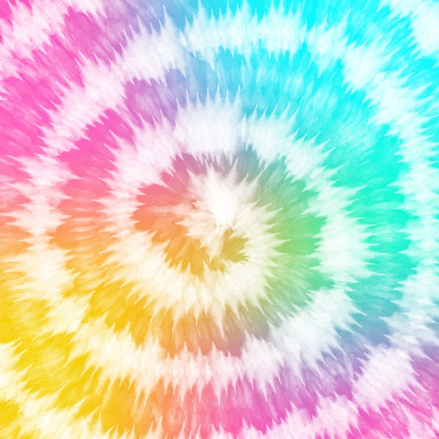 Tie dye gradient colorful neon rainbow watercolor paint background