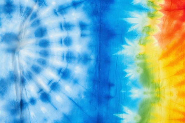 Photo tie dye image background and copy space