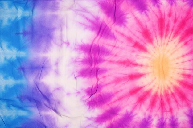 Photo tie dye image background and copy space