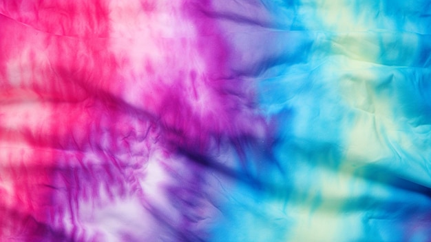 Tie dye is a very colorful color that is very pretty generative ai